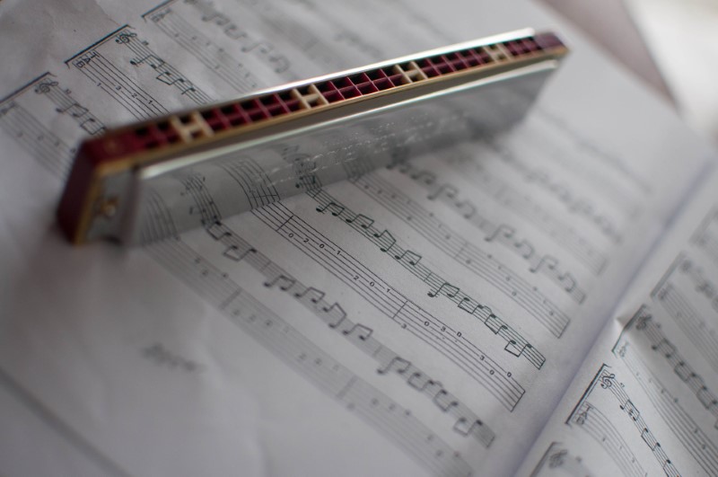 Musical instrument harmonica